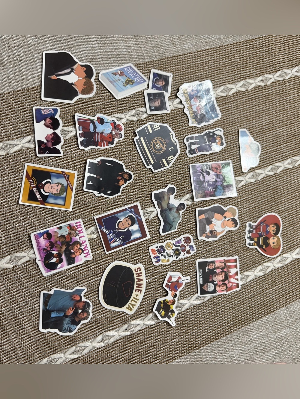 Heated rivalry sticker bundle